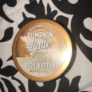 Bath and Body Pumpkin Latte Body Butter Lotion